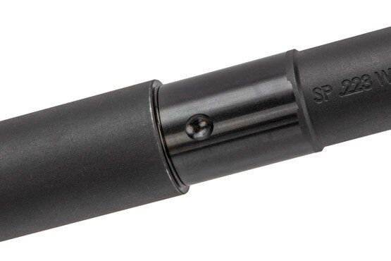 Seekins Precision .223 Wylde carbine barrel with dimpled gas block seat is a match grade option for the AR-15 at 10.5"